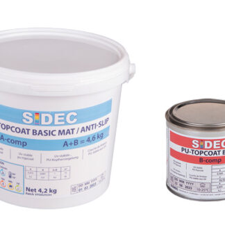 SIDEC PU-TOPCOAT BASIC ANTI-SLIP SET 4,6kg