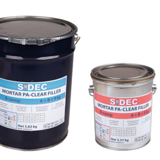SIDEC MORTAR PA-CLEAR FILLER 9kg