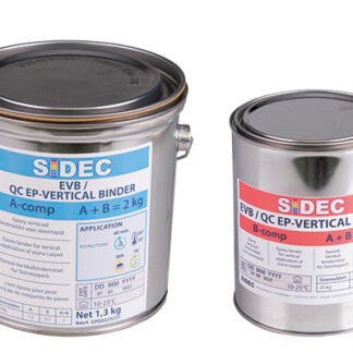 Sidec-VERTICAL BINDER_EVB_QC EP-VERTICAL BINDER-set 2kg-A 1,3kg_B 0,7kg