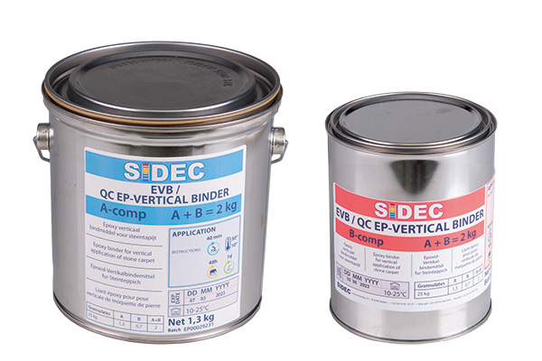 Sidec-VERTICAL BINDER_EVB_QC EP-VERTICAL BINDER-set 2kg-A 1,3kg_B 0,7kg