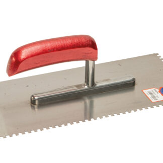 Sidec-Getande spaan staal 280 mm-rood-handvat_4x4mm